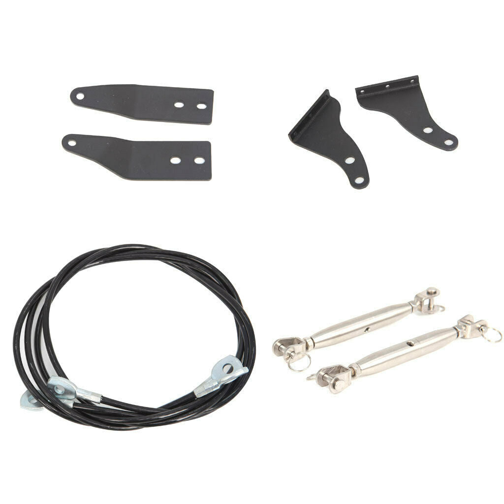 2 Sets of Auto Car Limb Riser Kit for 1997 2018 TJ LJ JK