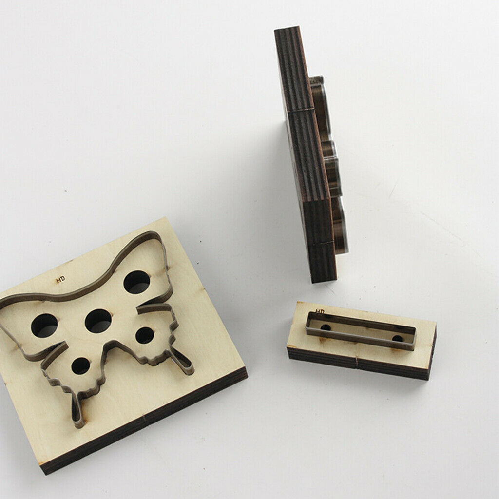 Solid Wood Base Scrapbook Embossing Wooden Die Cutting Leather Mold for Diy