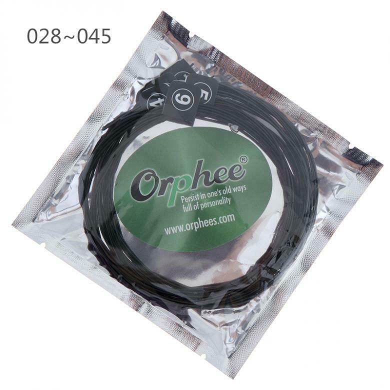6Pcs Classic Guitar String 028-045 Color Plated Wire w/ Great Tone&Hard Tension