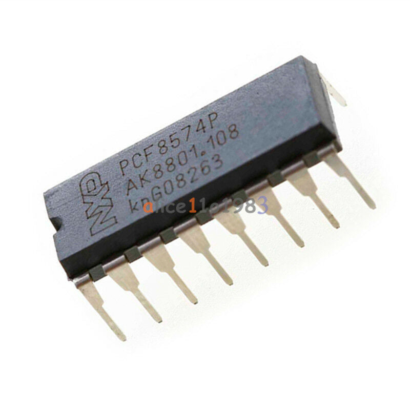 10Pcs PCF8574P PCF8574 DIP-16 NXP/PHI Remote 8-bit I/O Expander IC new
