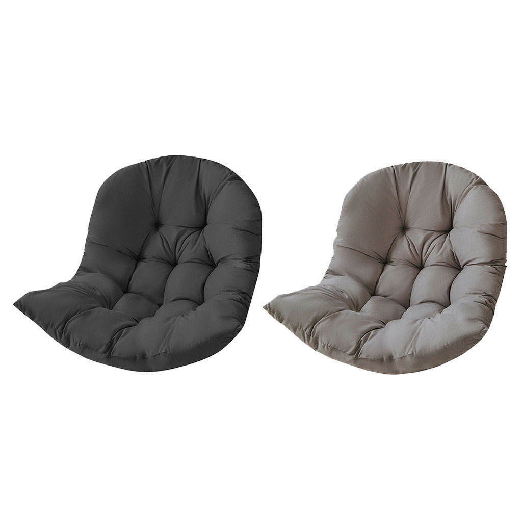 2pcs Basket Egg Chair Cushions Rocking Cradle Removable Pads No Swing Chair