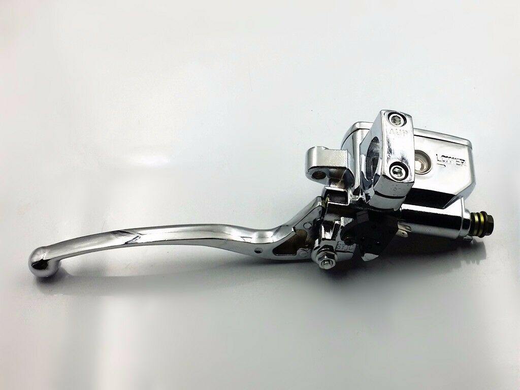 1" Handlebar Left Hydraulic Clutch Reservoir Master Cylinder Motorbike CB Custom