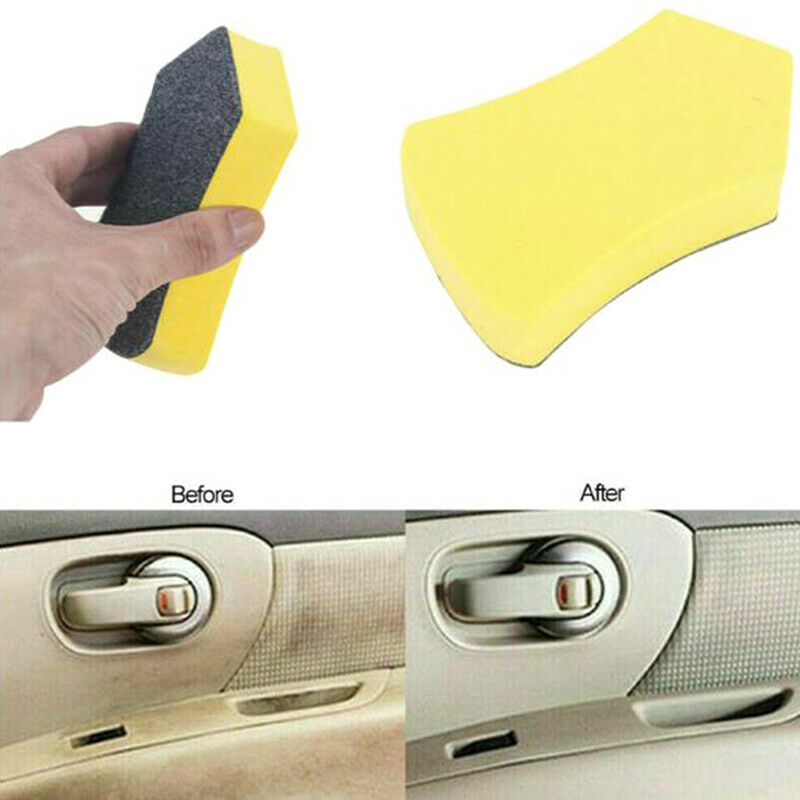 Car Cleaning Brush Wash Magic Clay Rub Block for Car Leather Seat Auto Ca.l8
