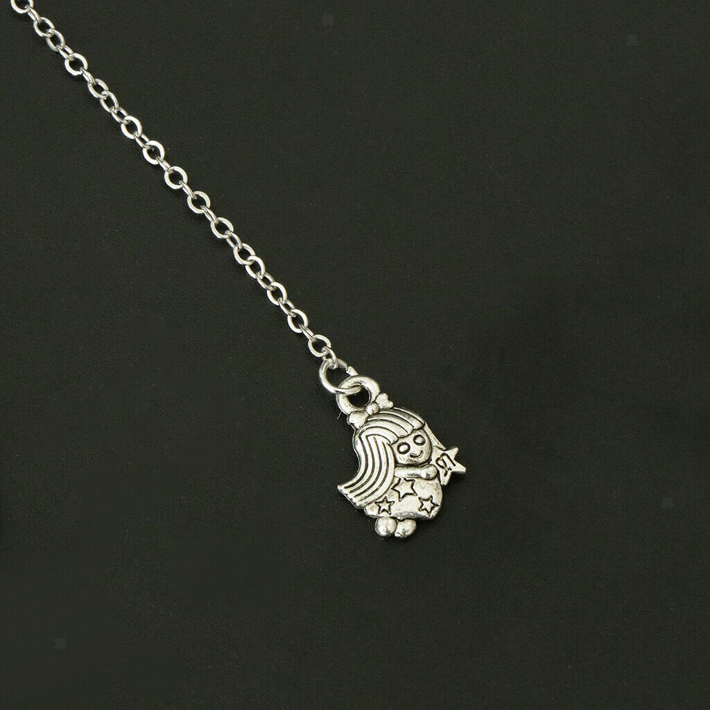 Zodiac Metal Bookmark Book Marks School Kid Children Clips Gifts Virgo