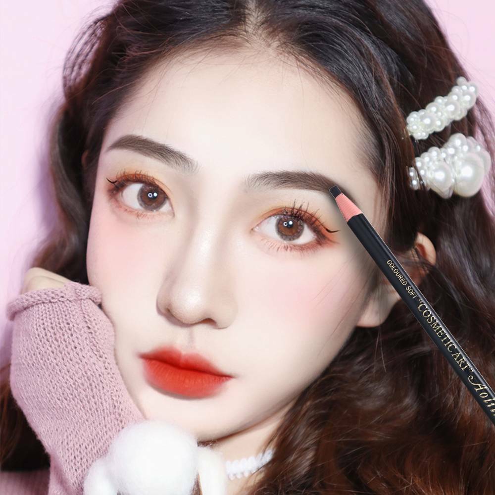4Pcs Eyebrow Pencil Microblading Outlining Marking Pen Brow Liner Peel-Off Kit
