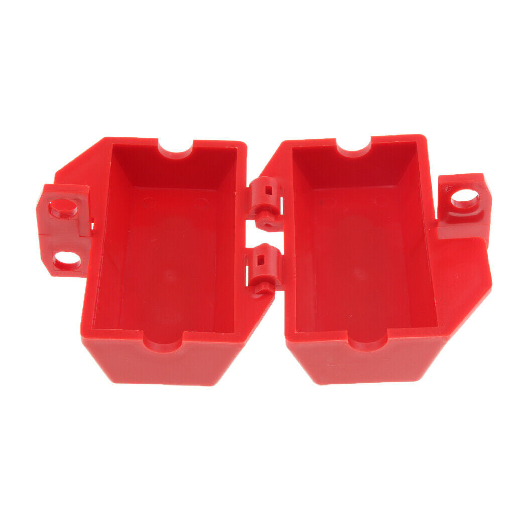 Set of 4 Safety Electrical Plug Lockout Plastic Tagout Plug Lock Out Tools