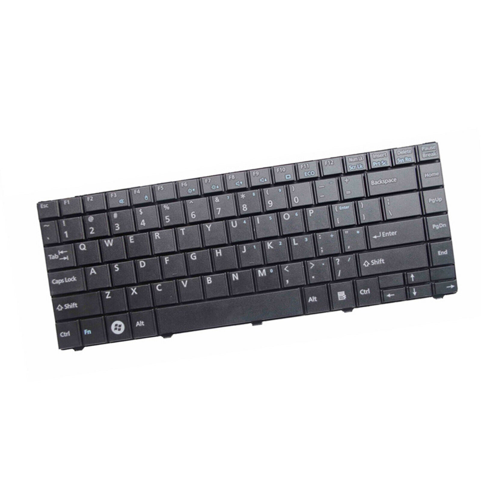 Black Laptop Keyboard Fits for Fujitsu Lifebook LH531 BH531 LH701 Replace