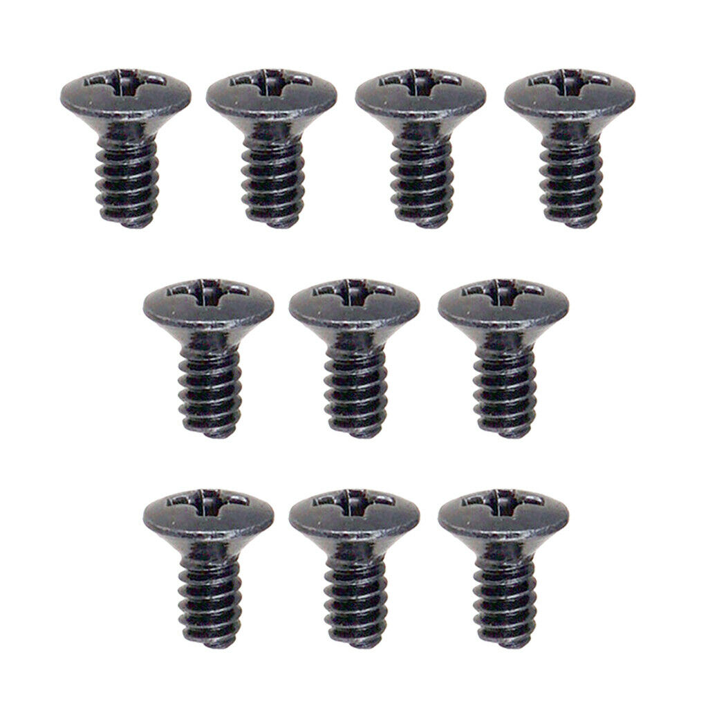 20 X Iron Guitar Switch Mounting Screws Tuners Gear Nuts For Guitar