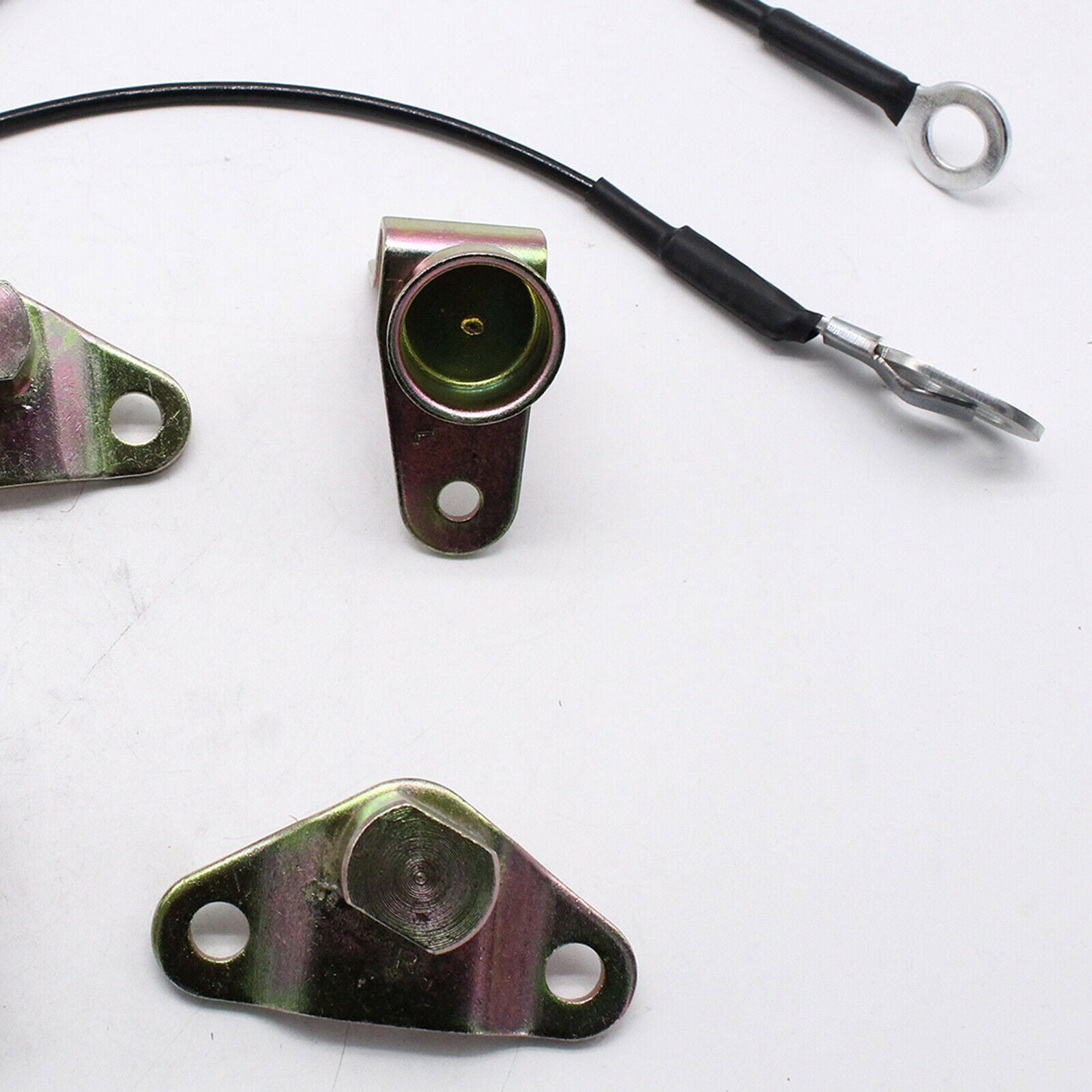 Truck Tailgate Hinges & Cables Repair Kit for Chevy Silverado 38642 88980509