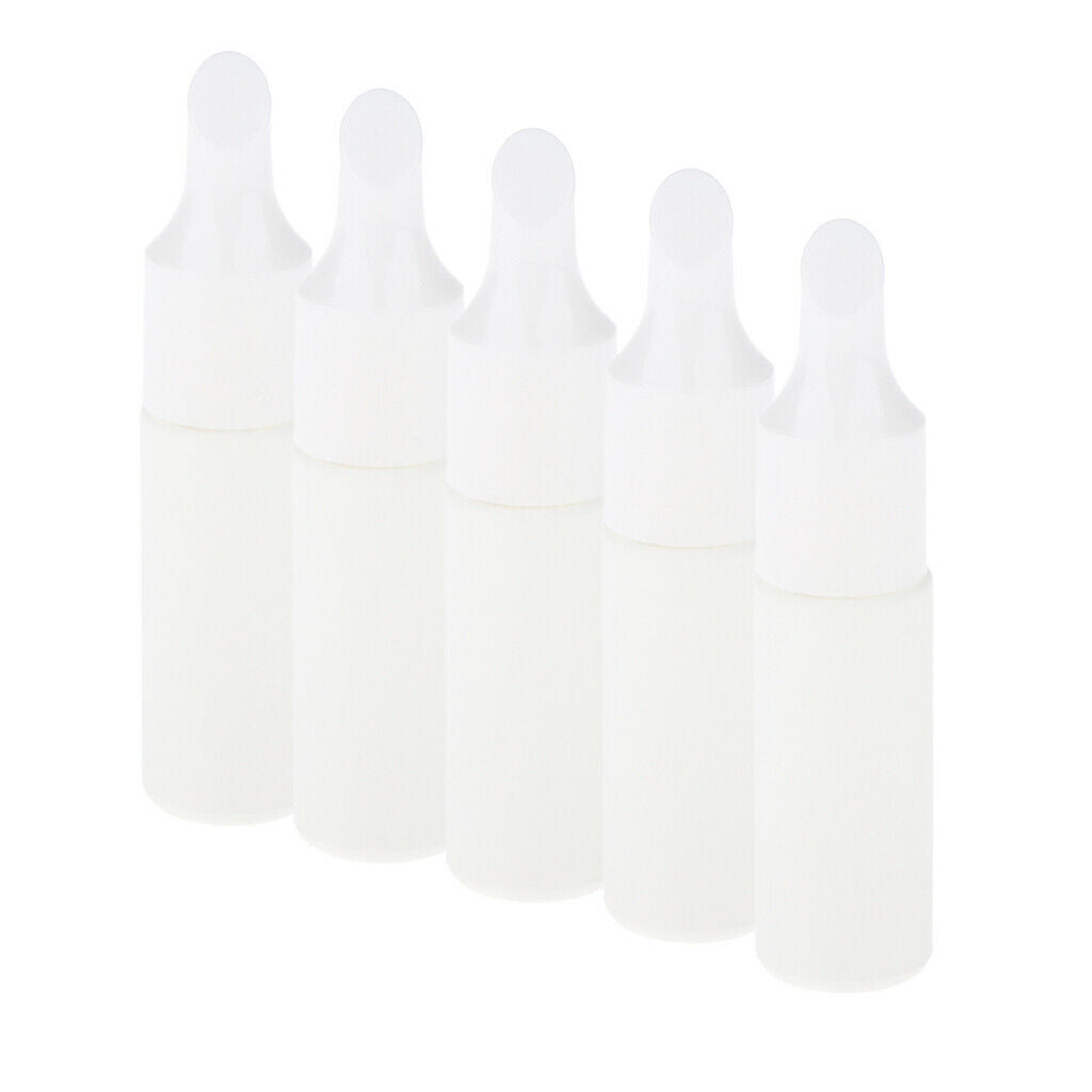 10 Pcs Soft Material Cosmetic Tattoo Color Squeeze Sample Bottle 10ML 15ML