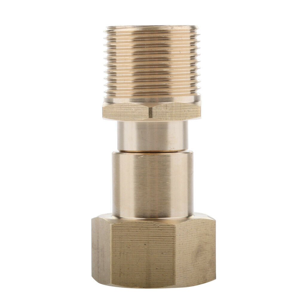 Pressure Washer Swivels Brass Hose Coupling Connector Tool 20mm M to 22mm F