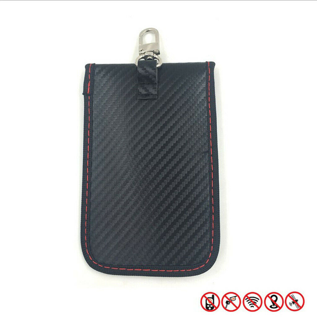 Car Key Faraday Bag Signal Block Case Key Fob Security Sleeve 7.7x3.5inch
