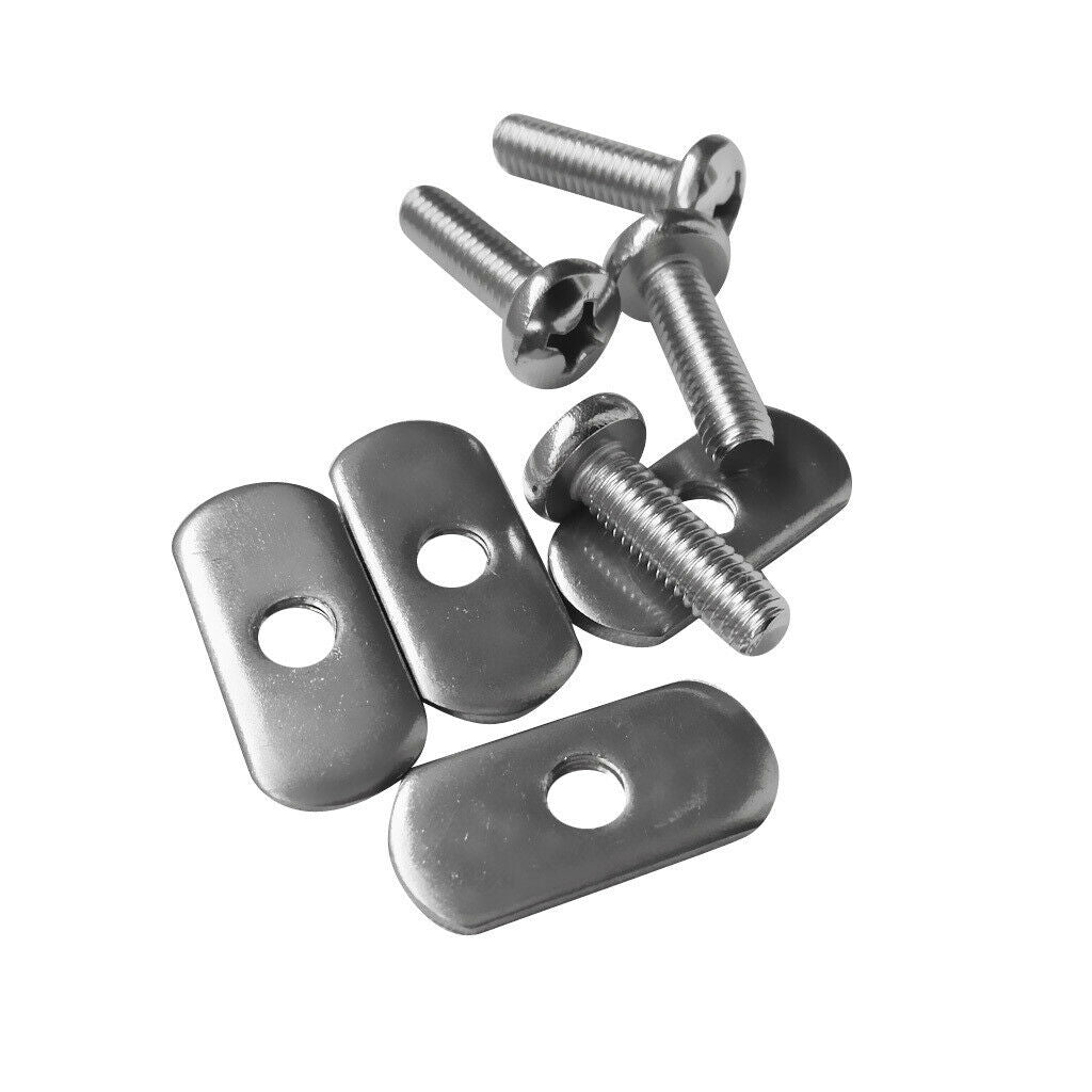 24" Kayak Aluminum Slide Track Rails DIY Screws Accessories for Kayak Canoes