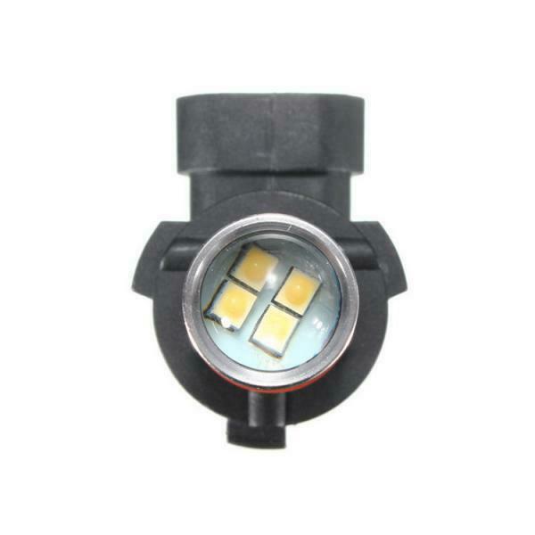 Pair 9006 6000k 100w Led 20smd Floodlight Fog Driving Bulb DRL White