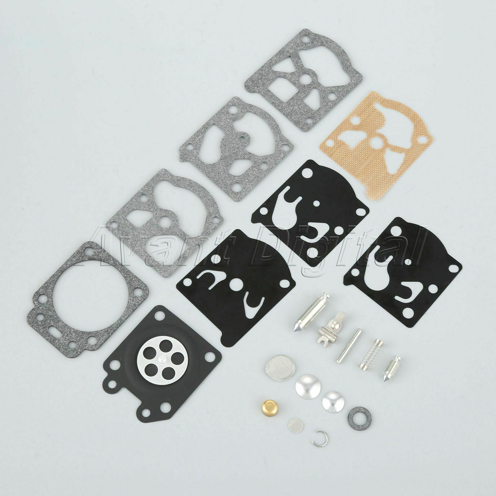 Carburetor Repair Kit For Walbro WT-274 WT-424 WT-640 WT-973 K24-WAT Chainsaw
