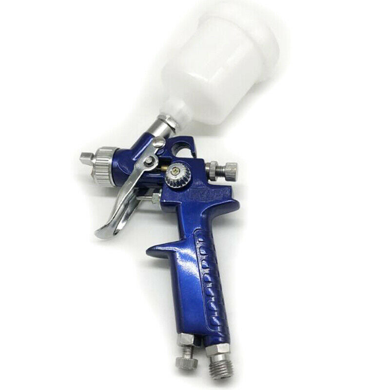 Plastic Sprayer Cup Air Gravity Feed Spray Paint Pot Thread For Spray Gun Jf Lt