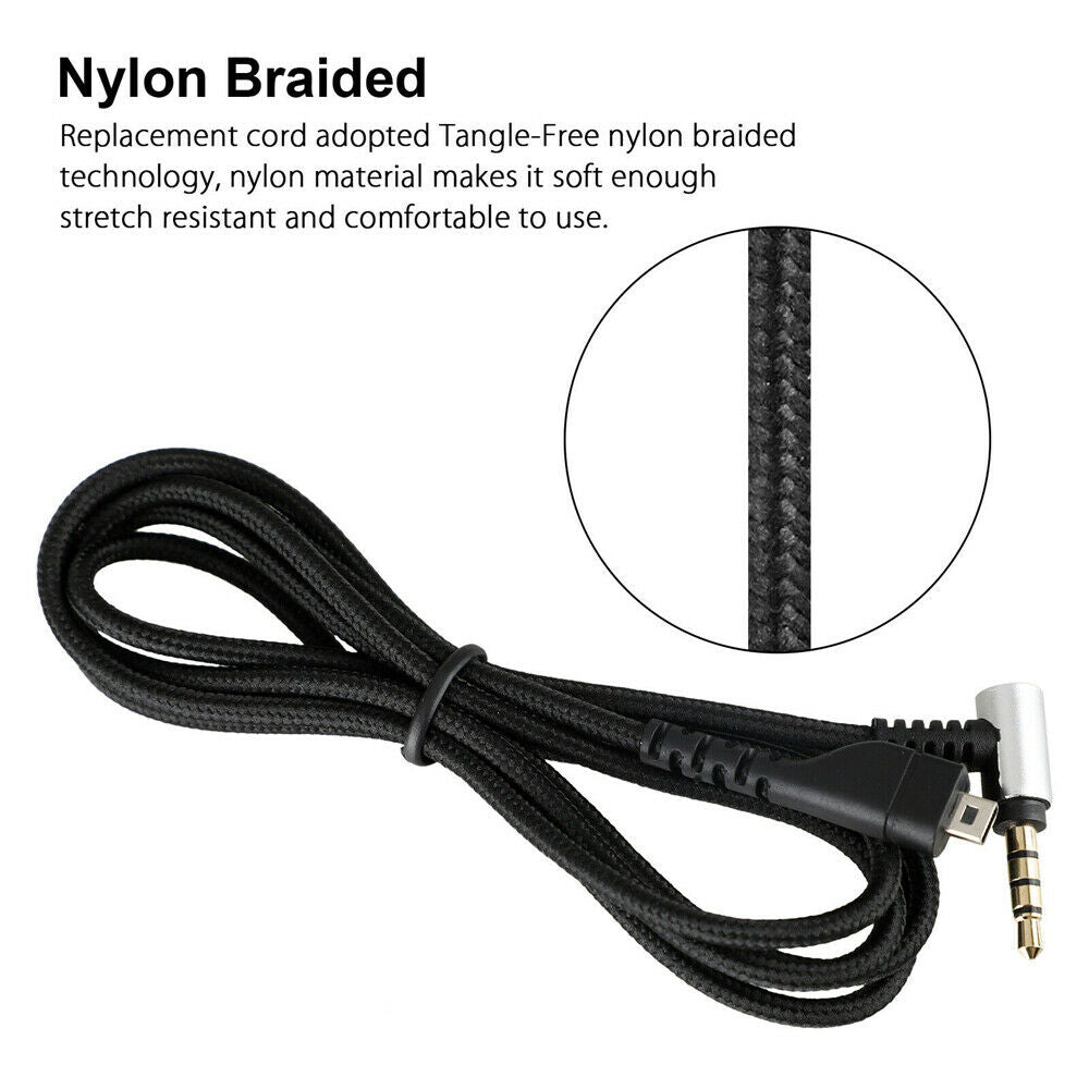 Earphone Audio Cable Cord Replacement For SteelSeries Arctis 3 5 7 Pro Headset