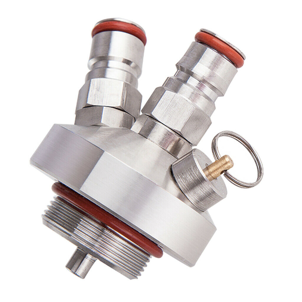 2pcs Stainless Steel Mini Keg Taps Dispensers for Craft Beer Growler