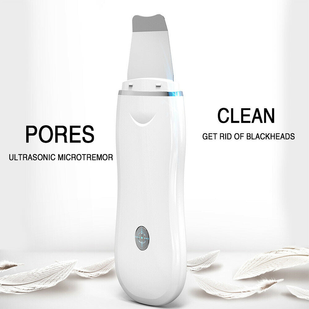 4In1 USB Ion  Skin Scrubber Face Spatula Cleaner Cleaning Peeling