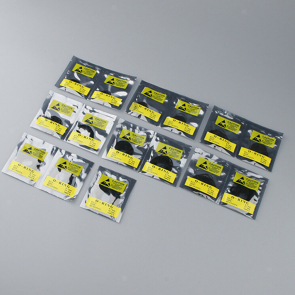750x Rubber Washer O- Seals Gasket Watch