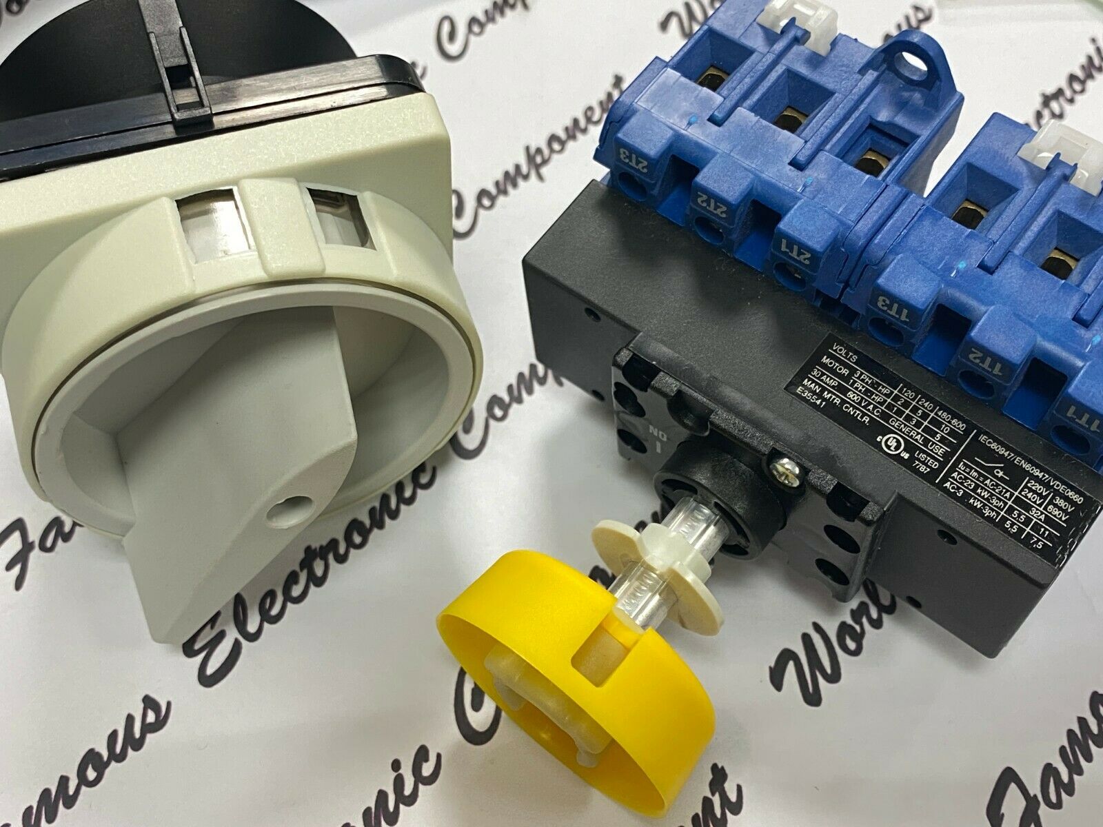 1pcs -KRAUS & NAIMER KG32B T106*SGK048 VEB SIS U85078/001 BLUE LINE switchgear
