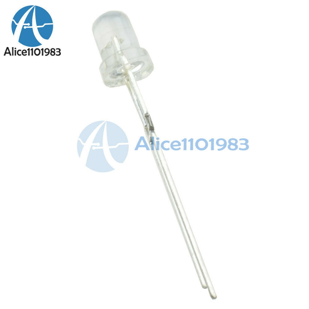 500PCS 3MM Blue 5000MCD Round  Water Clear LED Light