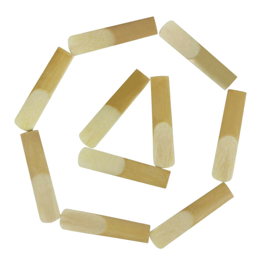 10 Pieces SLADE Saxophone Sax Reeds for Woodwind Instrument Parts Soprano