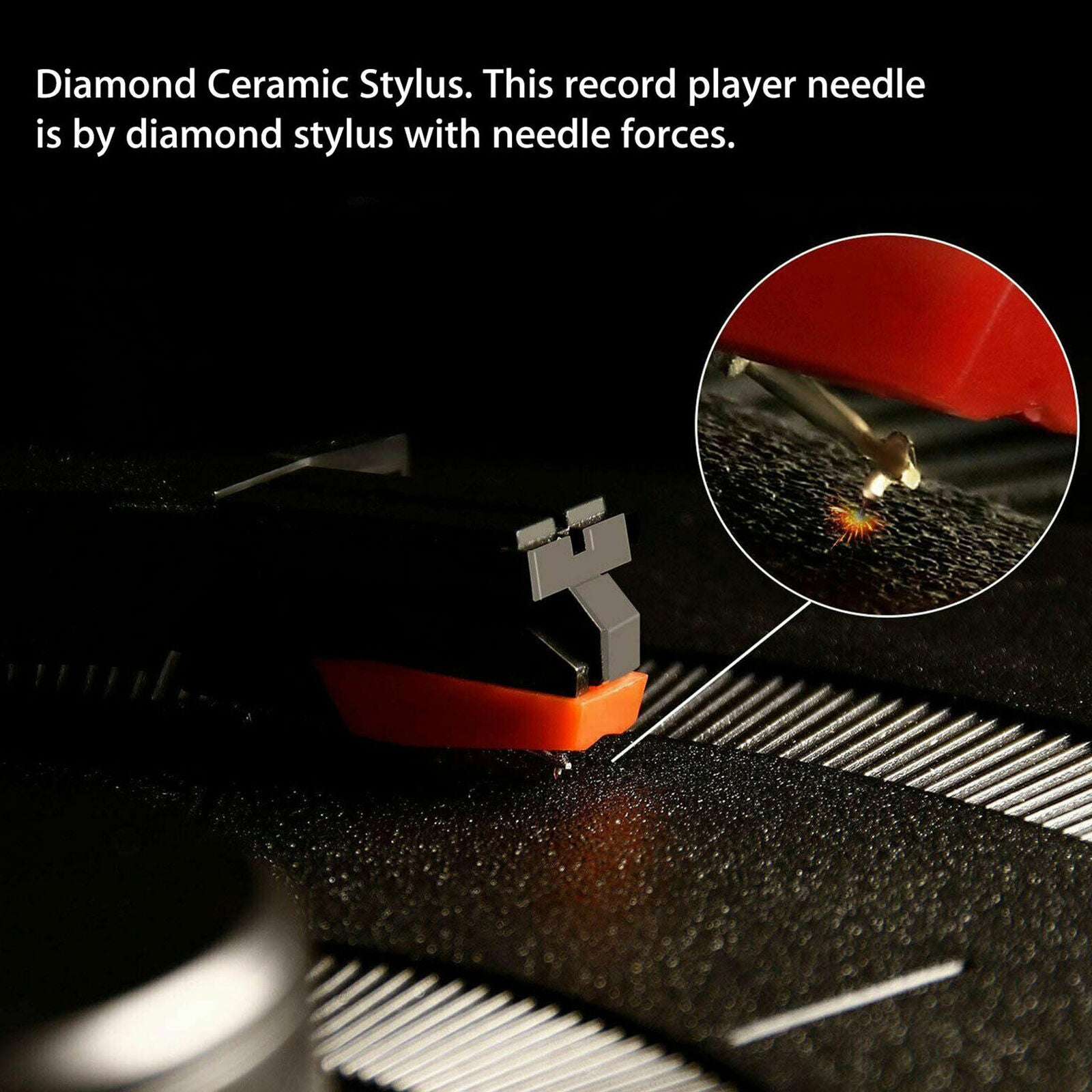 Universal 3pcs Retro Record Player Stylus Turntable Replacement Recorder Needle