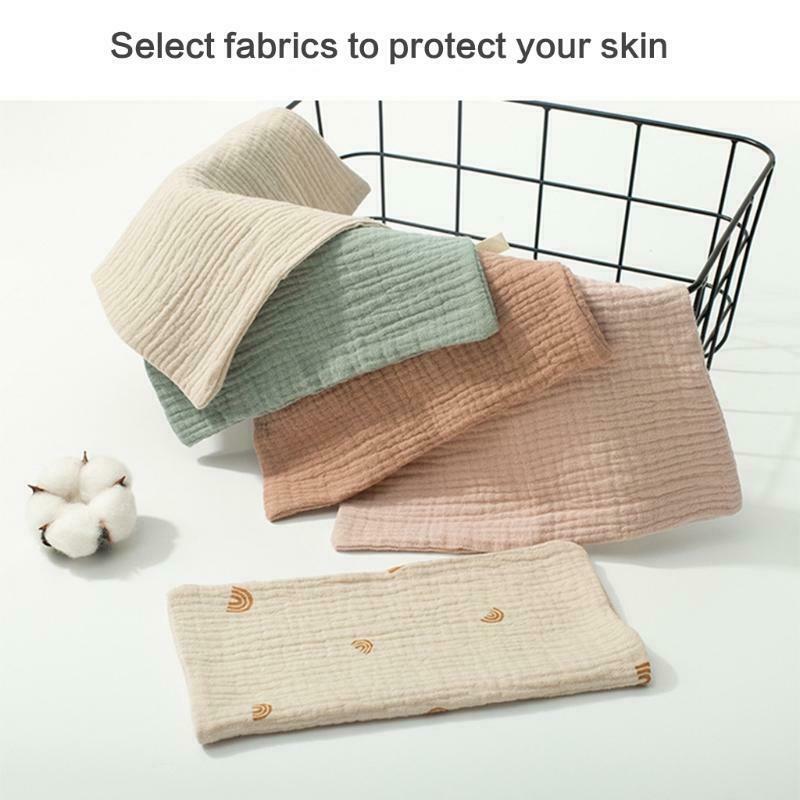 3 Pcs Baby Washcloths Newborn Saliva Towel Handkerchief Burp Face Wipe Accessory