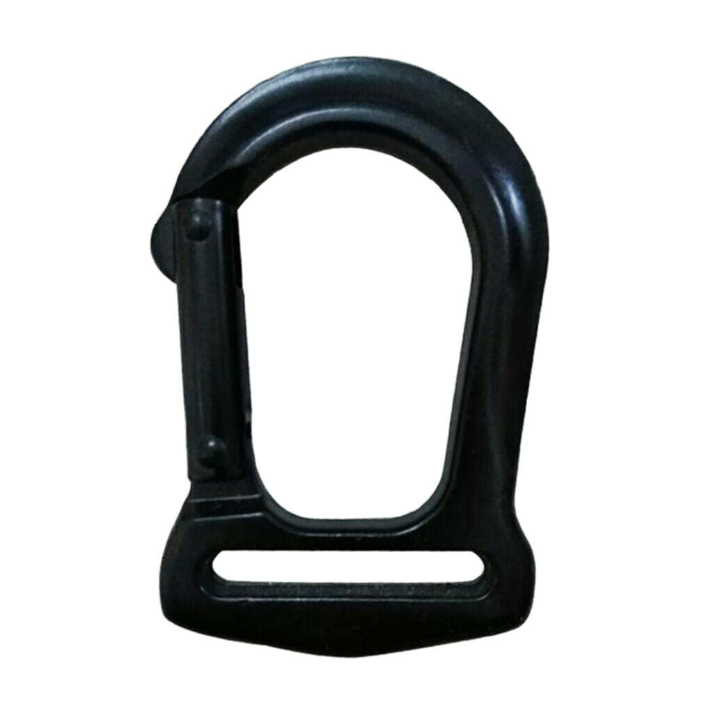 Outdoor Snap Hook Spring Gate Sling Clip Quick Release Webbing Strap Buckle