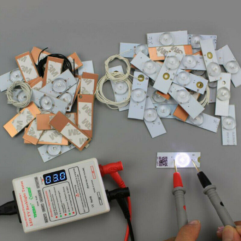 20Pcs 6V SMD Lamp Beads with Optical Lens Fliter for 32-65 inch LED TV Repair