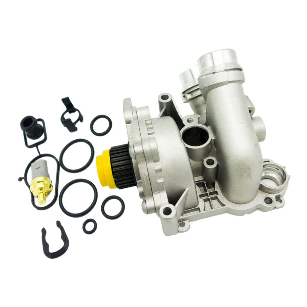 Water Pump Assembly Replacement Accessories Aluminum Engine Fits for Audi Q5