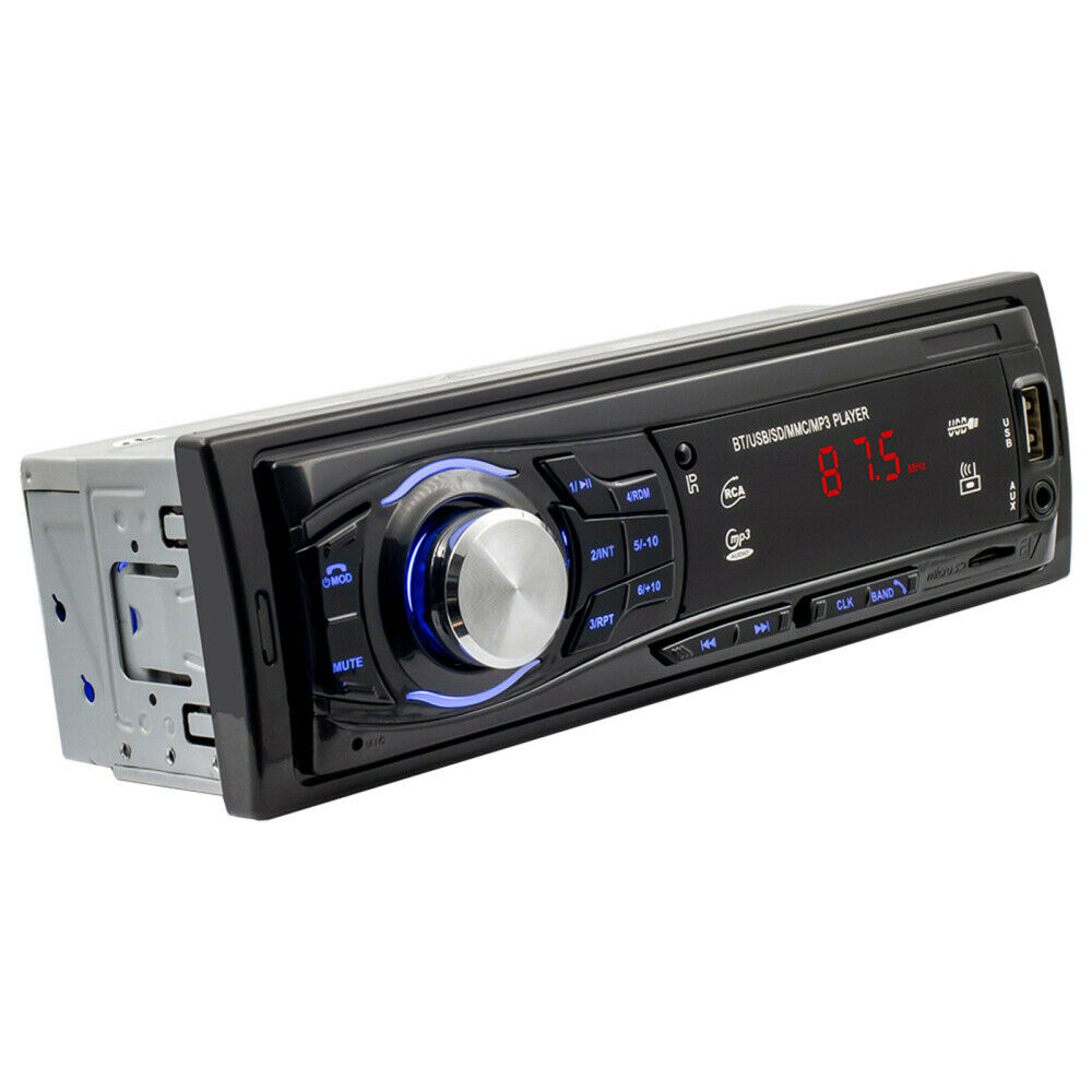 12V Car Bluetooth MP3 Player FM Radio Support TF Card U Disk Player Auto Audio/