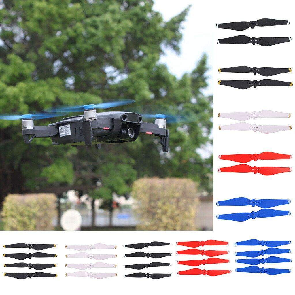 2 Pairs Golden&Black Quick-Release Propellers Props Guards for DJI MAVIC Air
