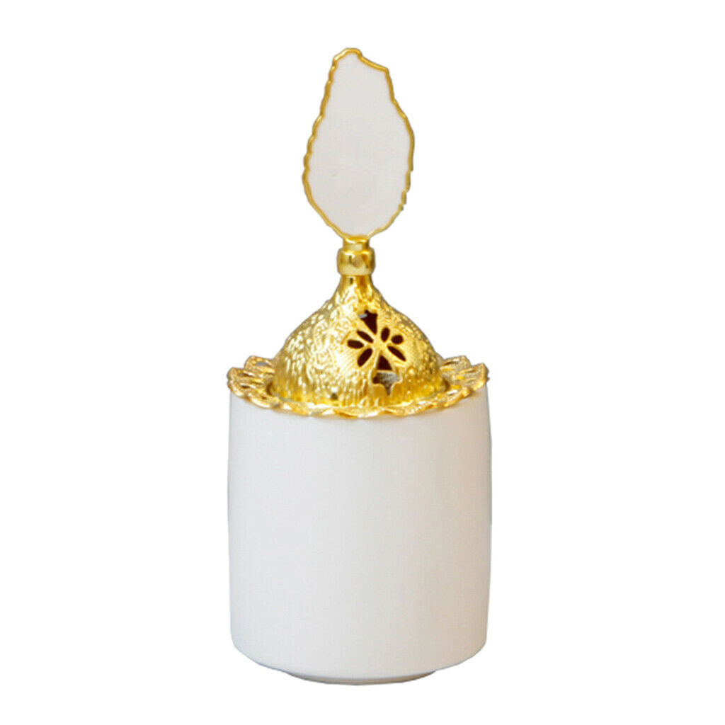 2Pieces Cone Incense Burner Holder Censer Office Home Decor Fragrance Gift