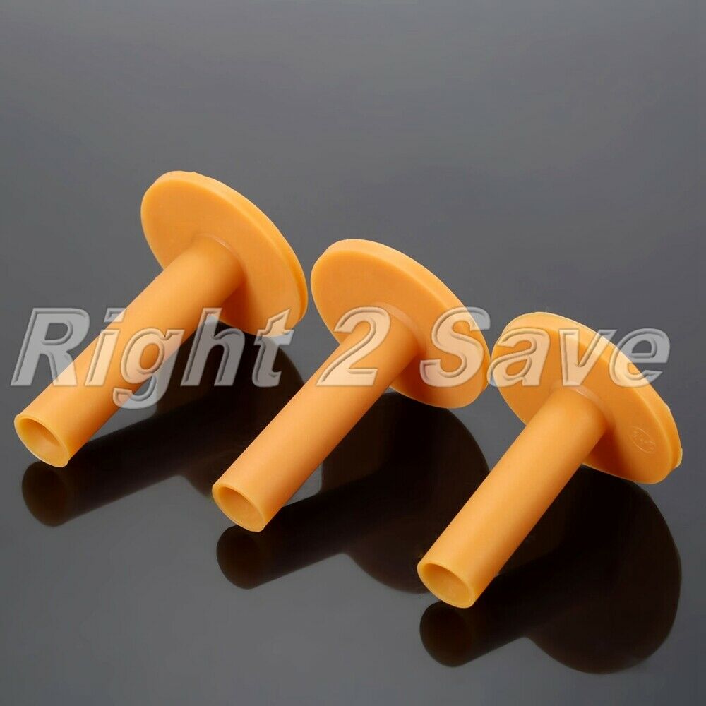 60/70/80mm 3Pcs Golf Rubber Tees Holder Tee Training Driving Ranges Practice Mat