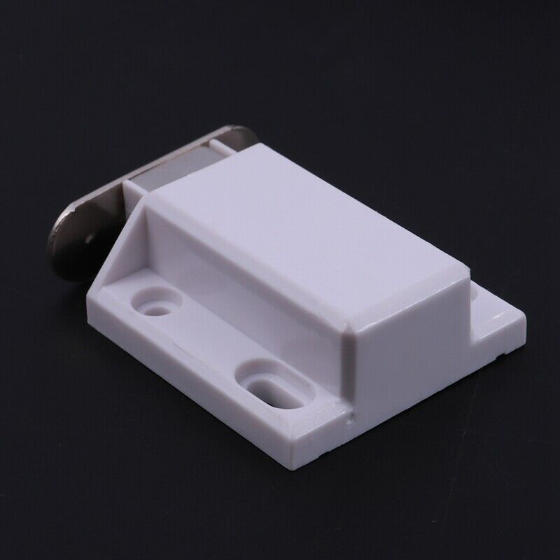 White Push To Open Magnetic Door Der Cabinet Catch Touch Latch G2X1X1
