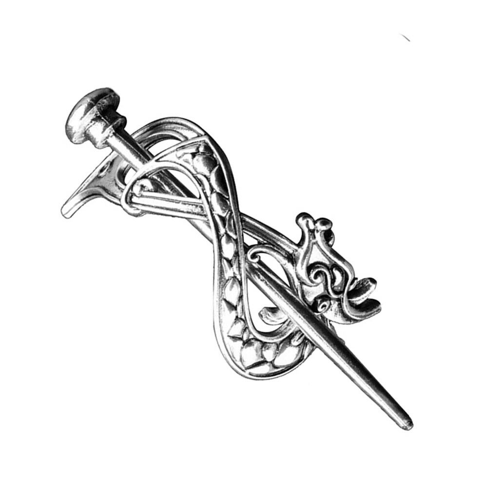 5pcs Viking Hair Clip Dragon Hair Stick Long Hair Holder Banquet Dating Gift