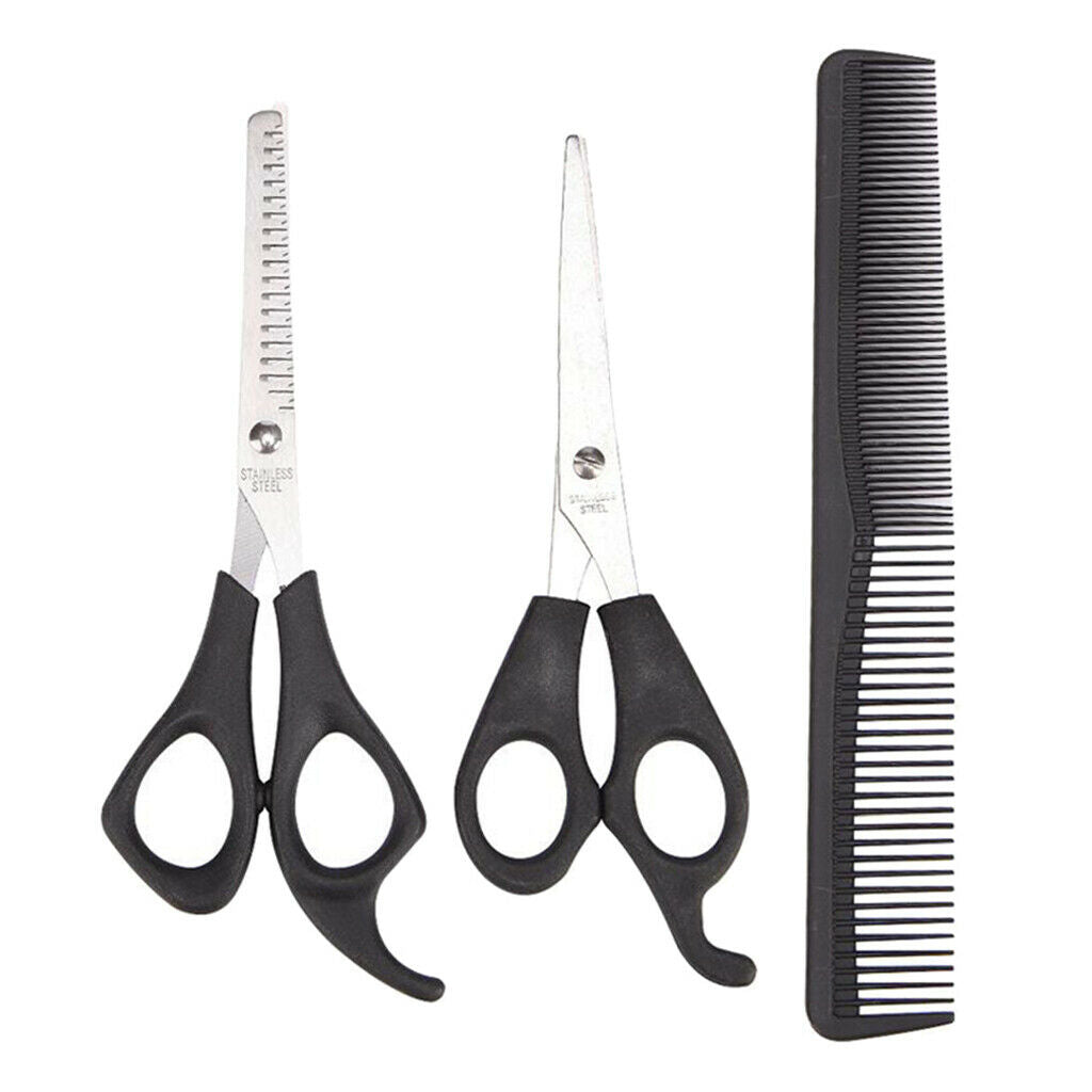 Professional Hair Cutting Scissors & Thinning Shear Set with Comb Set