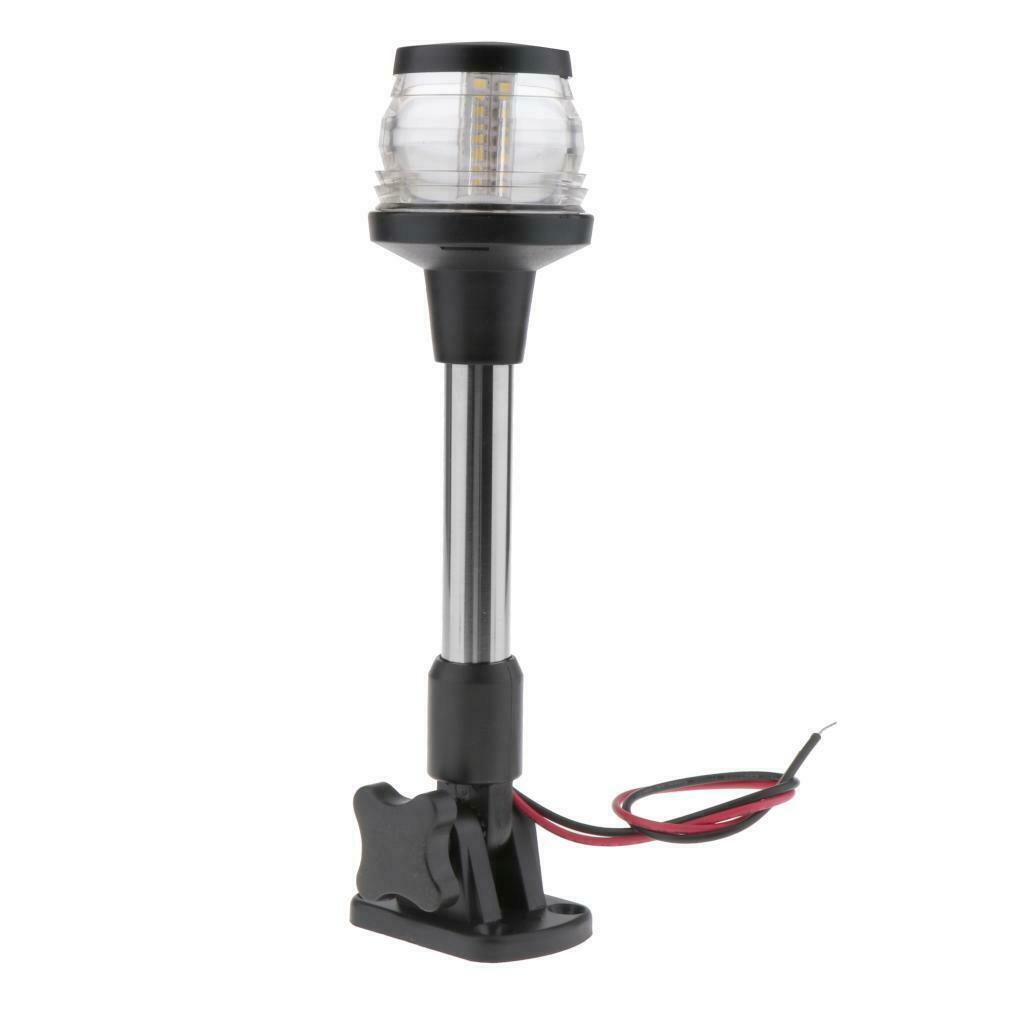 2.5W All Around LED Anchor Light 360° Fold Down Navigation Light Waterproof