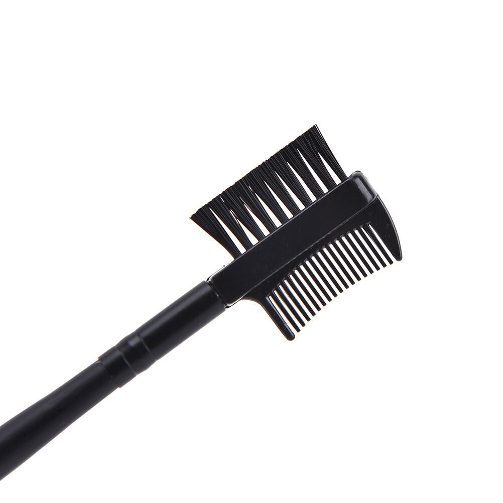 Girl 2 in 1 Eyebrow Eyelash Dual-Comb Extension Brush Comb Cosmetic Makeup.l8