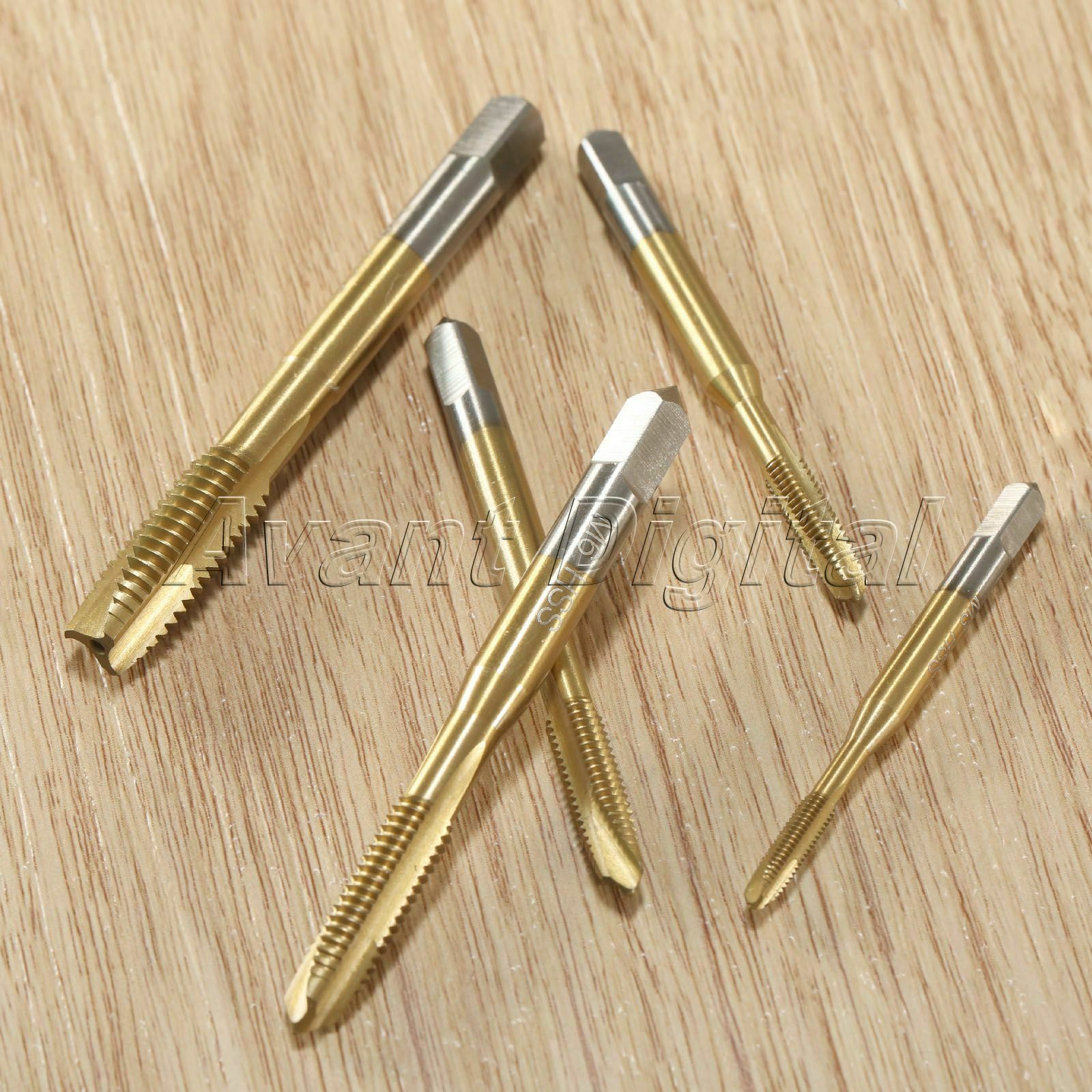 M3 M4 M5 M6 M8 Multi-use Spiral Point Tap Deburr Countersink Drill Bit Screw Tap