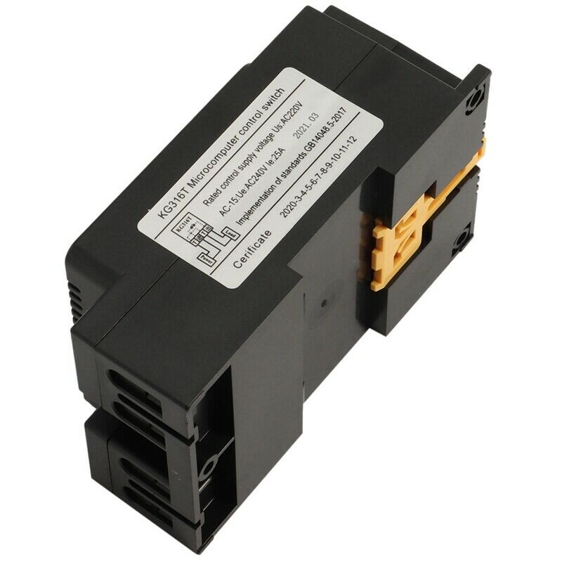 KG316T 25A Intelligent Microcomputer Programmable Electronic Timer Time SwitL3U6