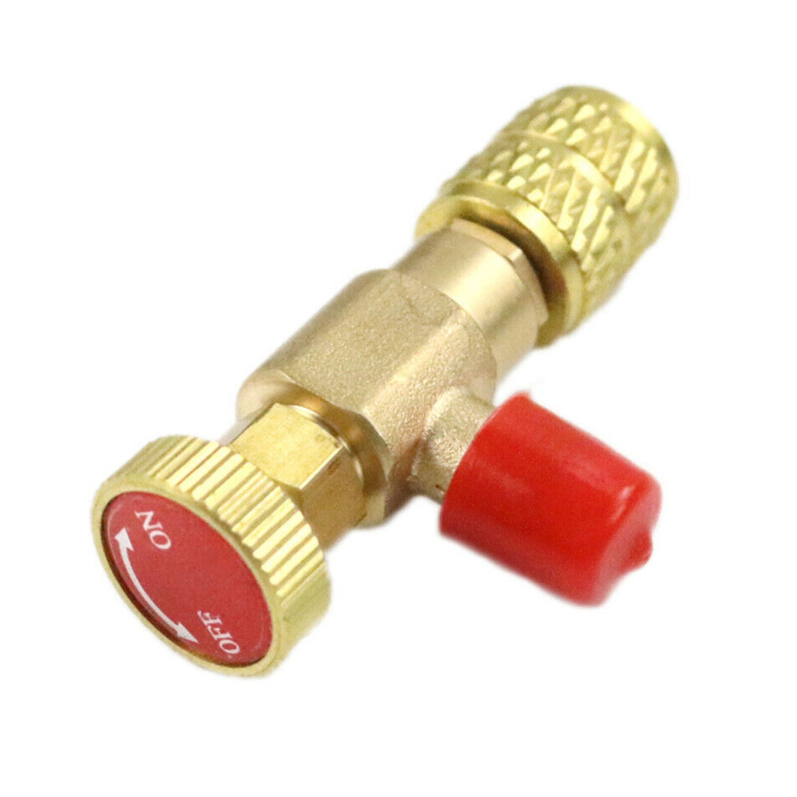 1/4''- 5/16'' Copper Flow Control Valve for Refrigerant Charging Hose R410A
