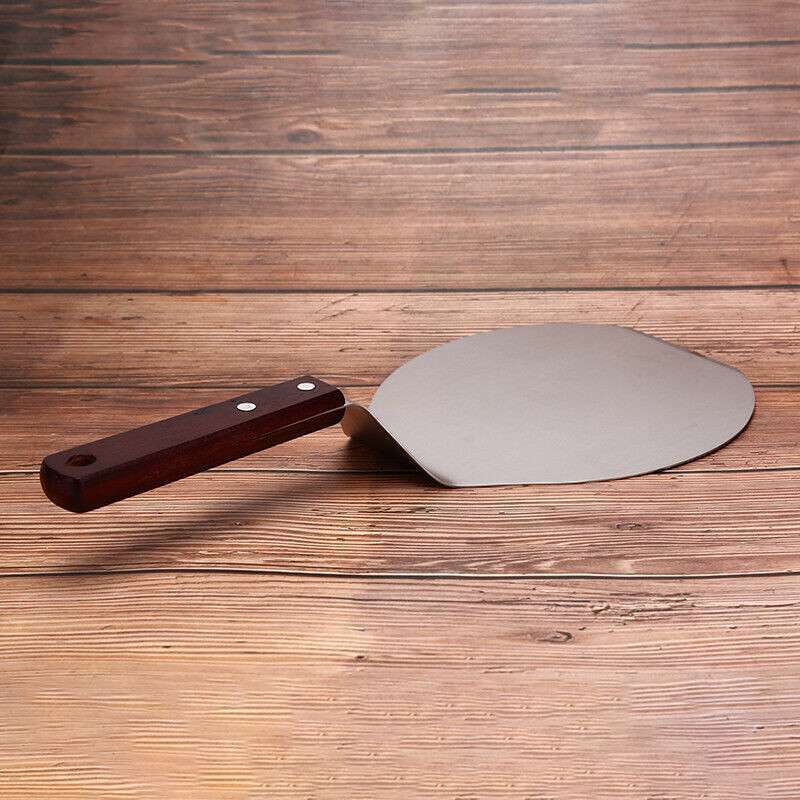 Spatula Cake Stainless Steel Pizza Peel Lifter Paddle Baking Tra Shovel
