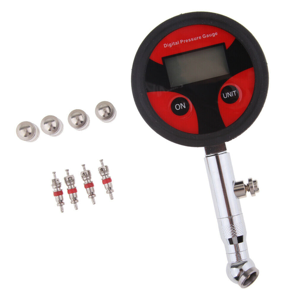 Car Truck Motorbike Tires Air Pressure Gauge Meter Vehicle Tester 0-150 PSI