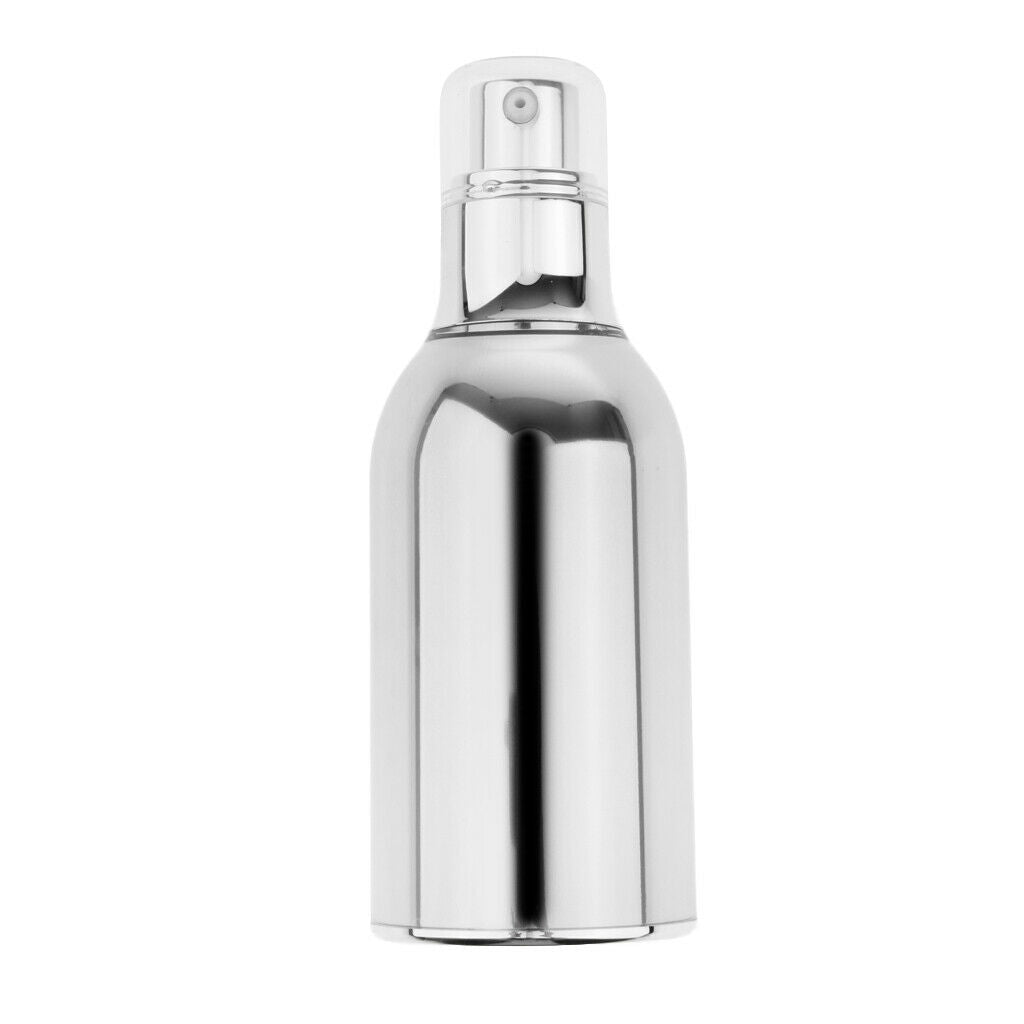 Vacuum Pump Press Spray Bottle Makeup Essential Oil Lotions Container 50ml