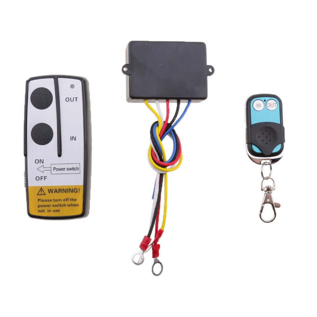 15m Universal Wireless Winch Remote Control Switch Handset 9500lb to 14500lb