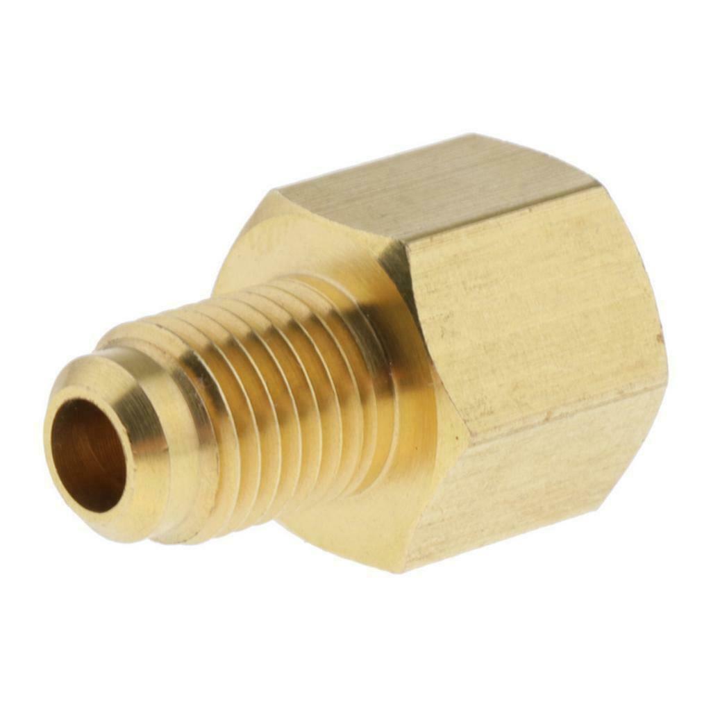 New Solid Brass Nitrogen Regulator Adapter Replacement for Vacuum Pump