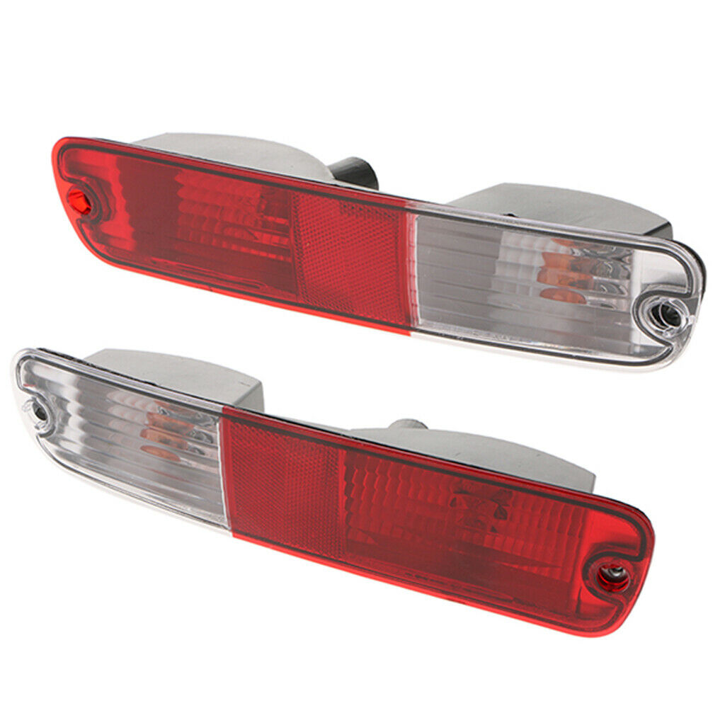 Car Left Side Rear Bumper Fog Light + Auto Right Rear Bumper Fog Light